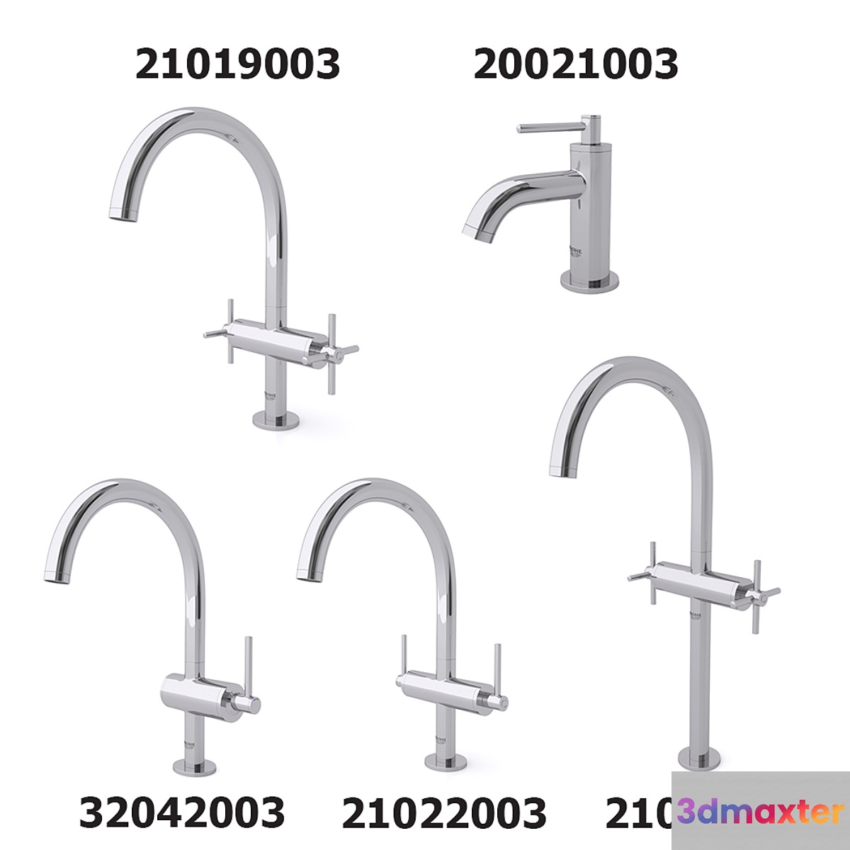 Mixers Grohe Atrio New SET 1 - No.3