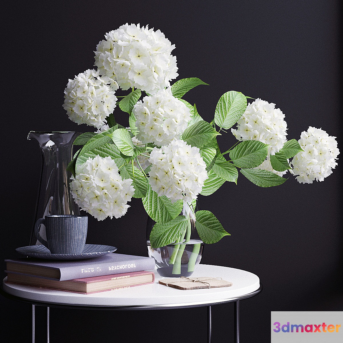 Decorative set hydrangea 2