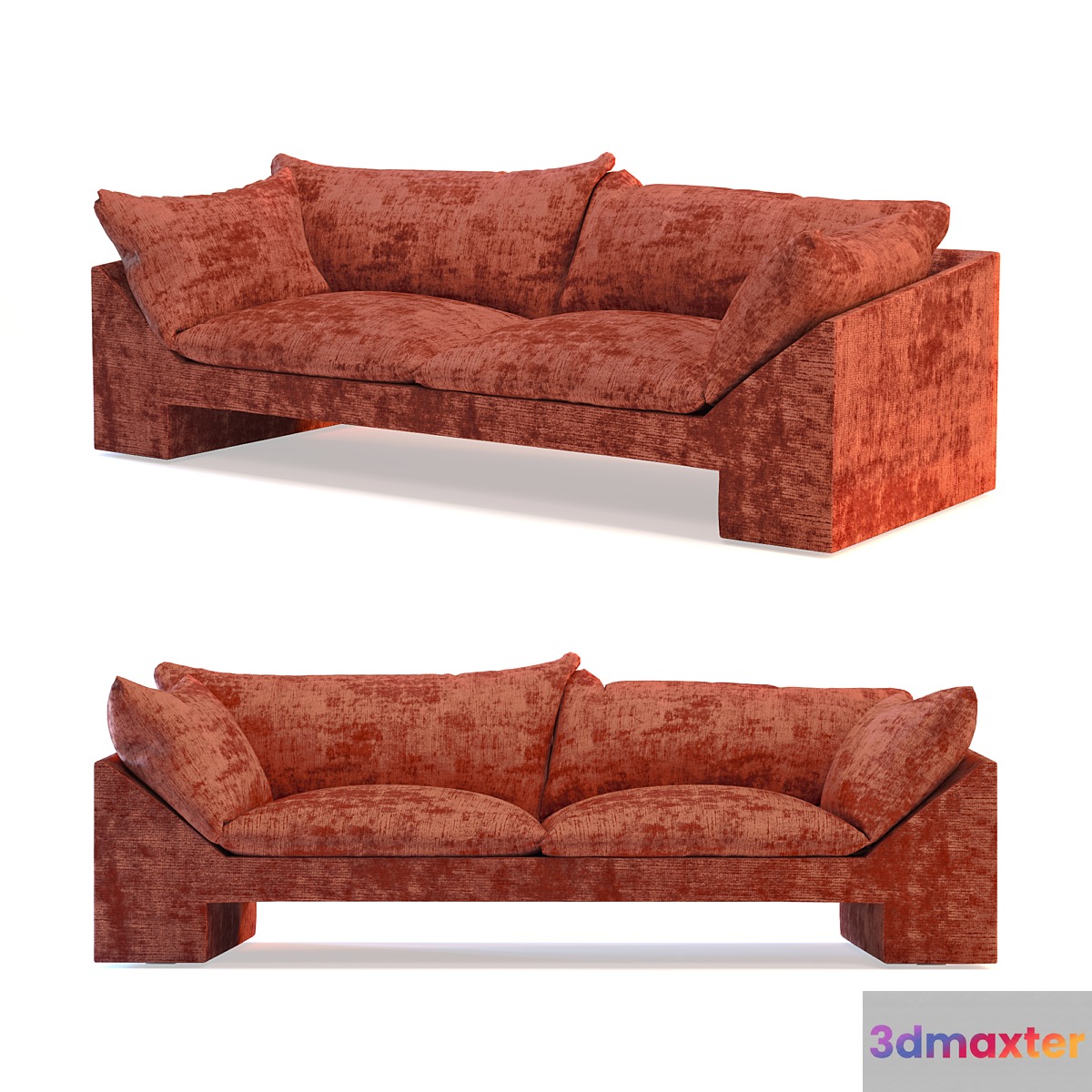 Sunset sofa 3D Max