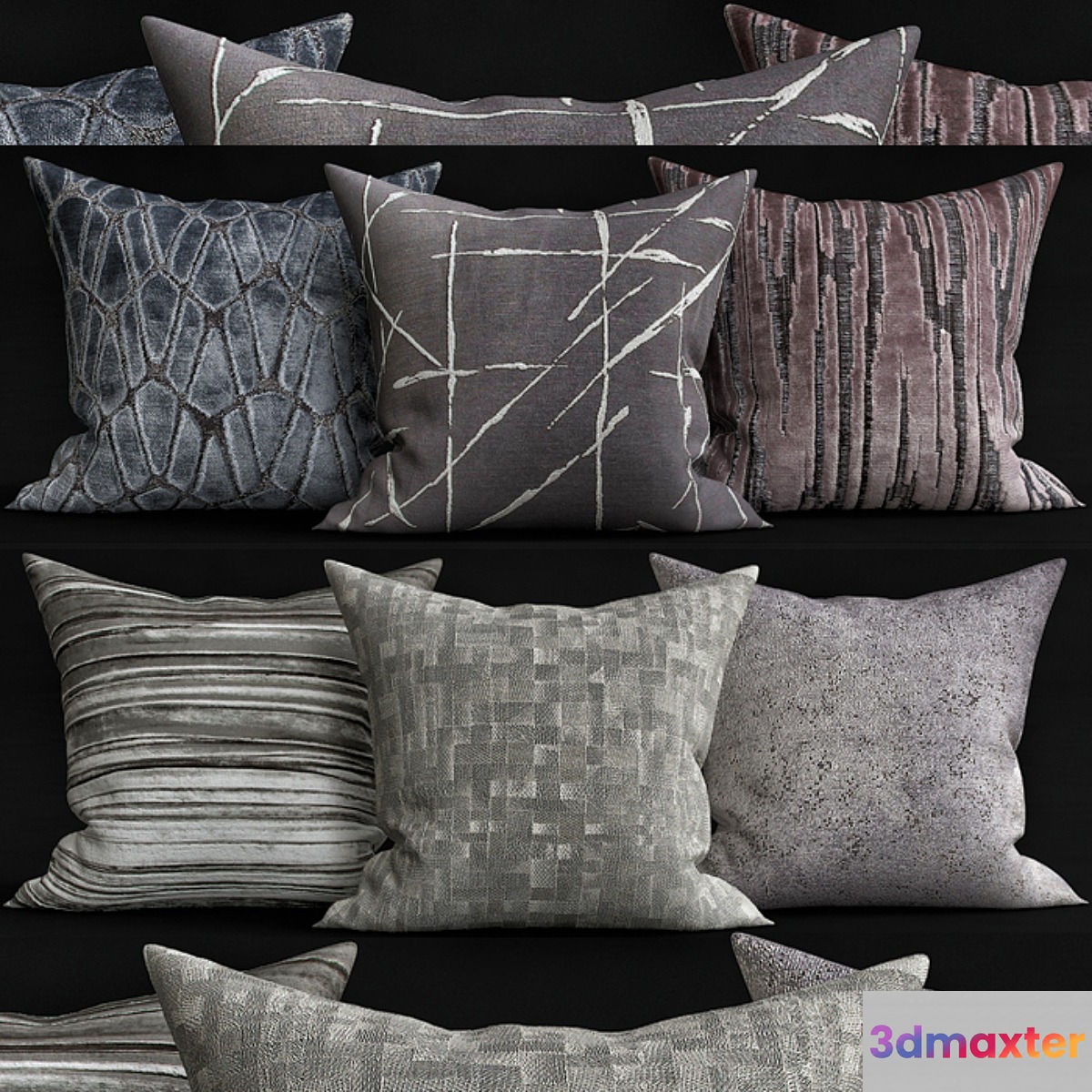 Decorative Pillows - No.15 3D Max