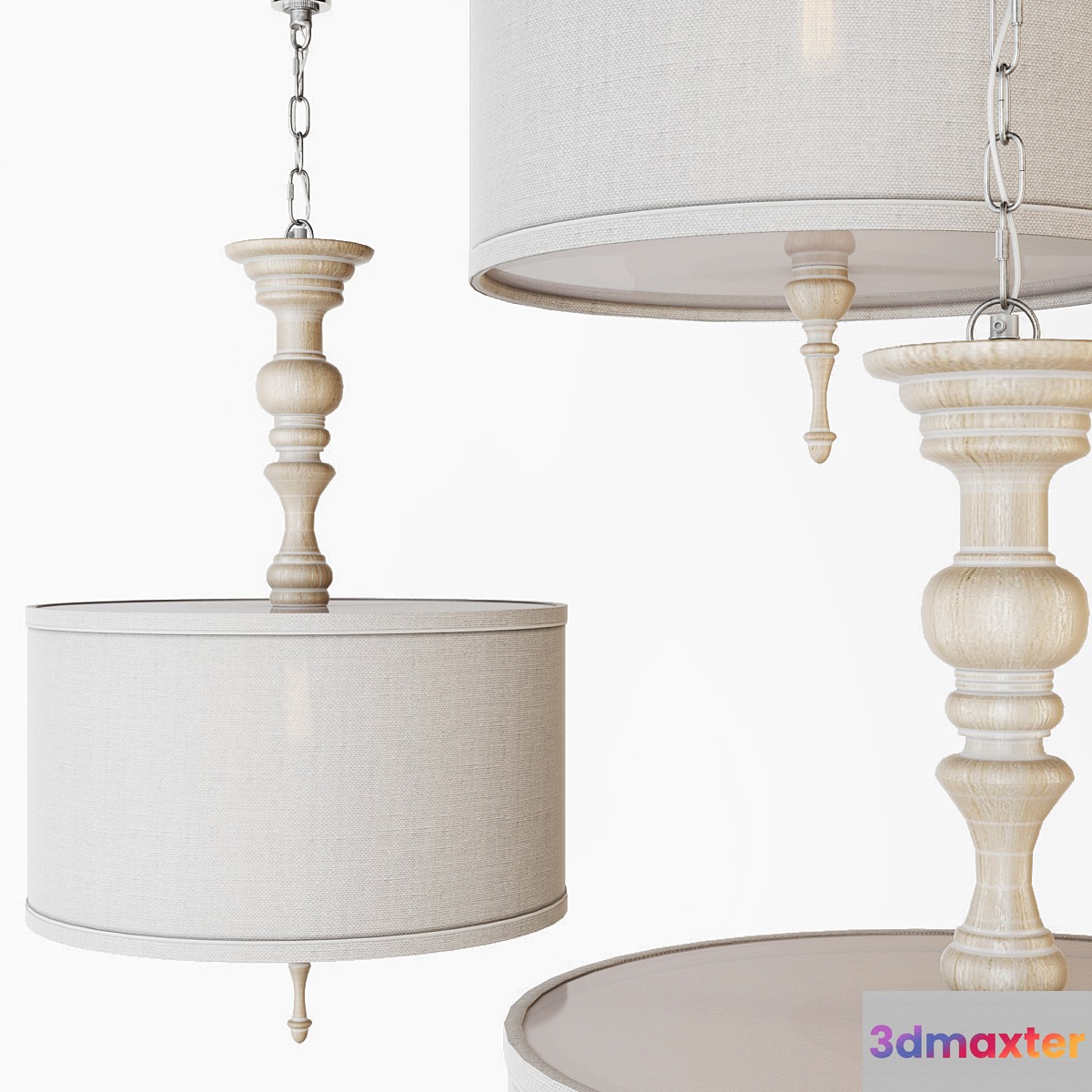 Loft lamp 1181 model 3D Max