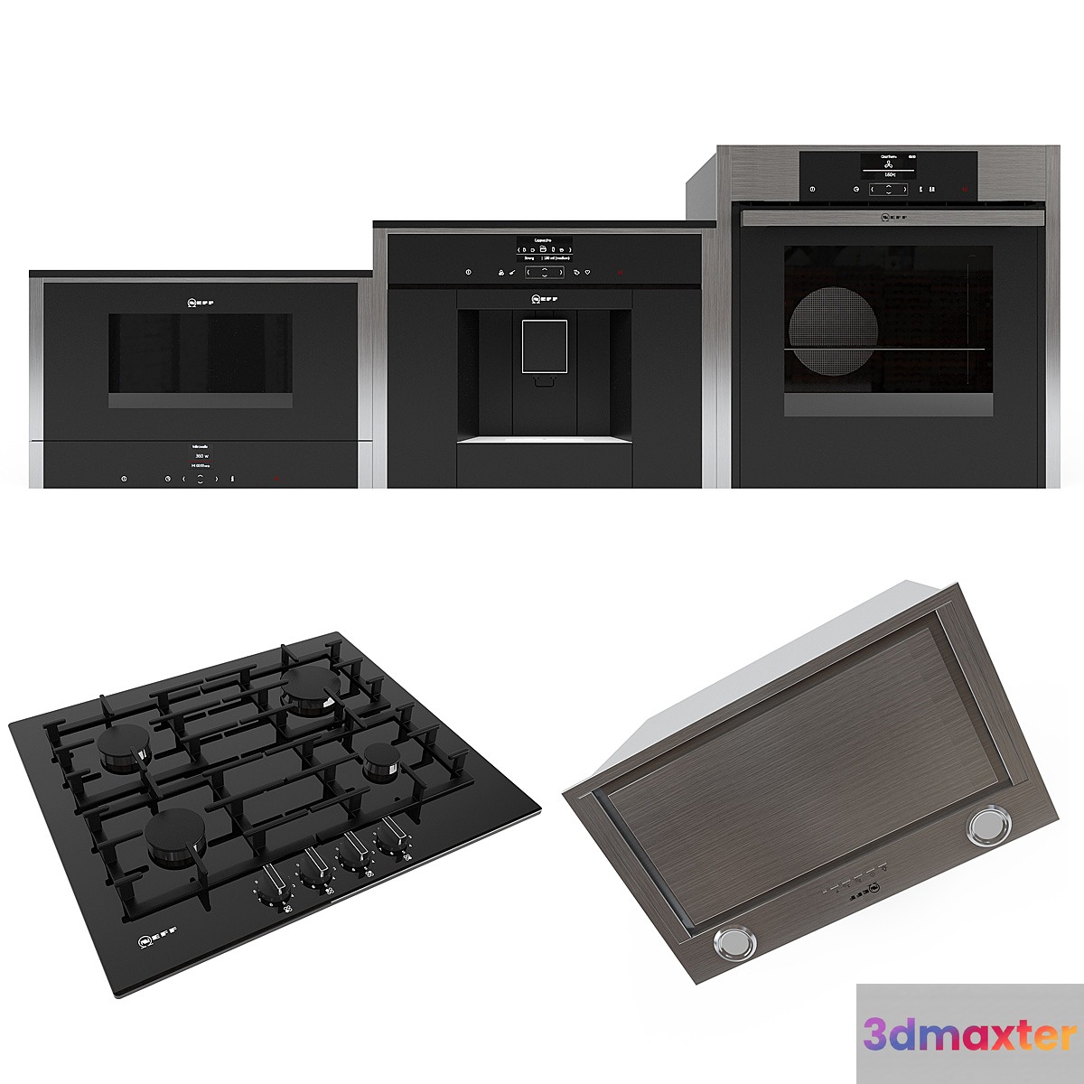 Set of Neff technics 3D Max