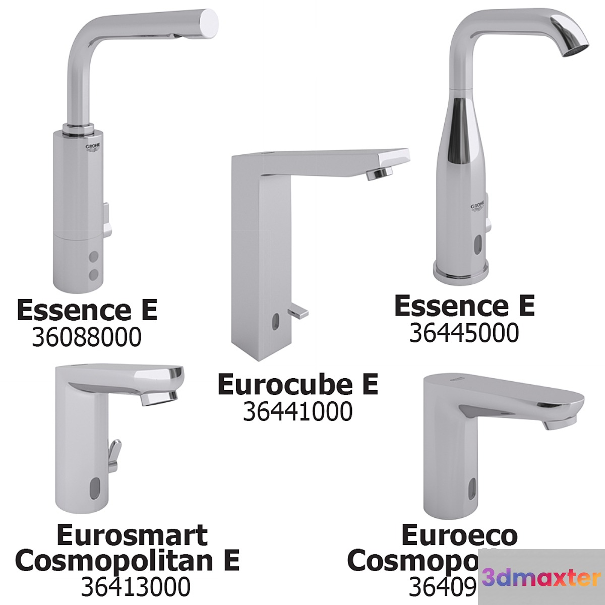Mixers with infrared sensor Grohe SET 1 - No.4