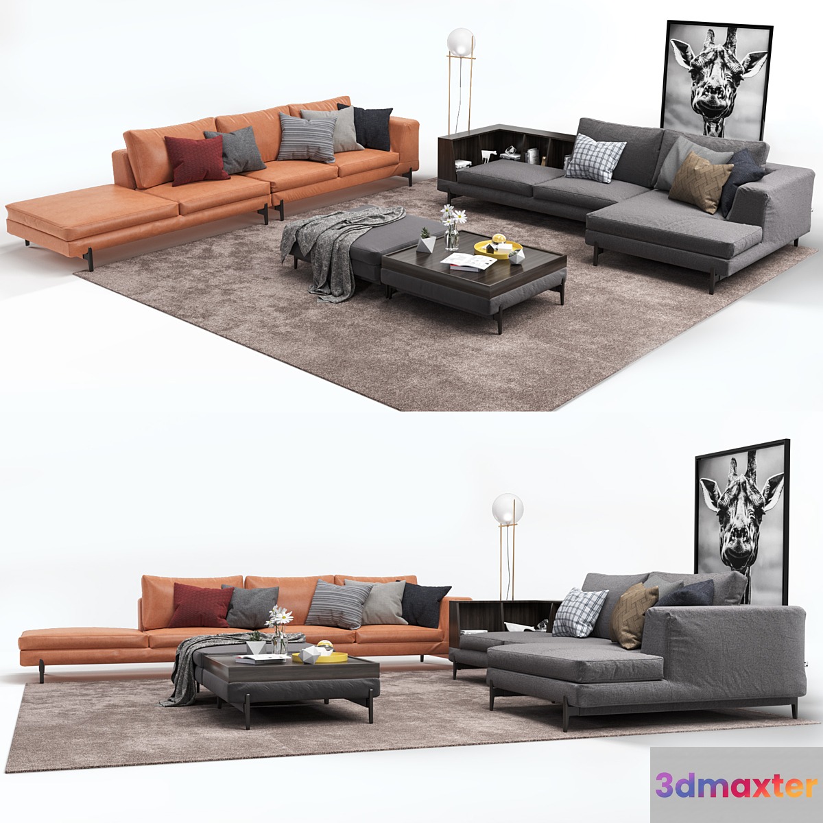 Corner sofa Ditre Italia Kim corner decor