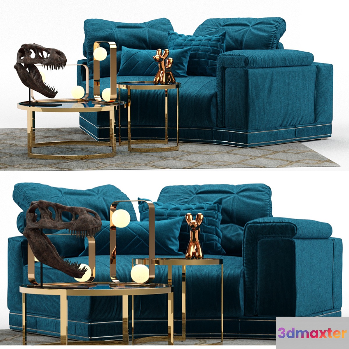 Andrew Sofa by Fendi (Section A)