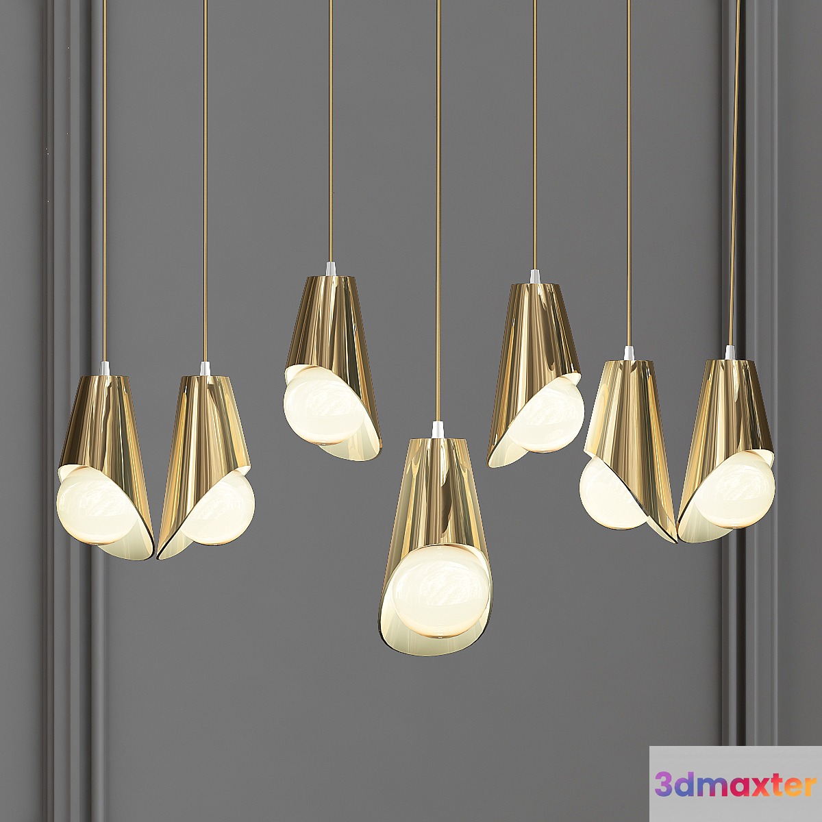 Avroko Pendant lamp 3D Max