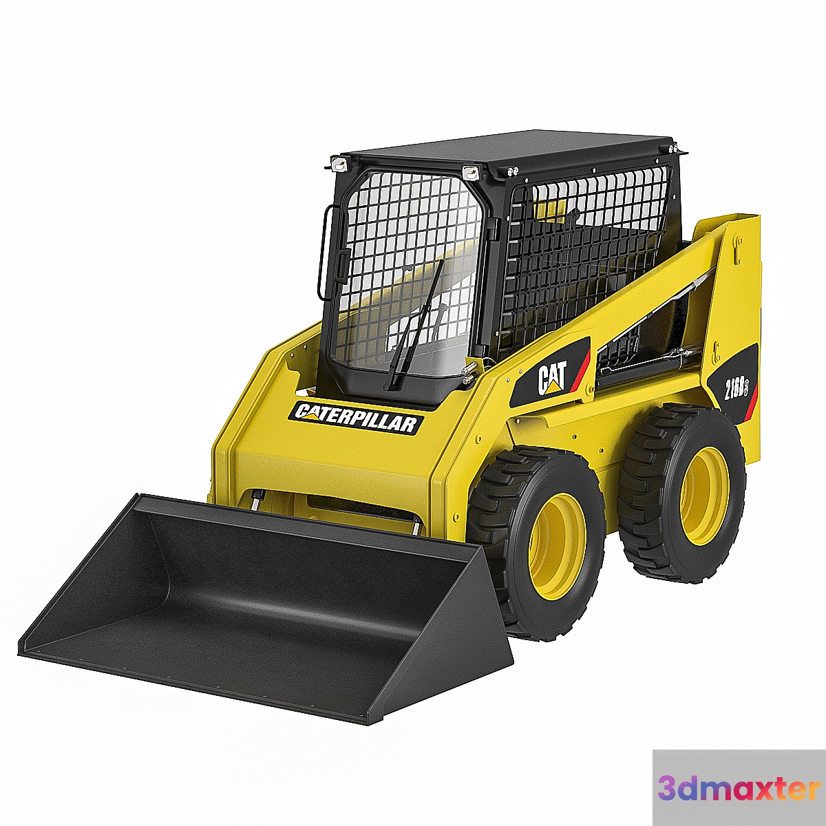 CAT 216B Counterbalance Forklift Truck 3D Max