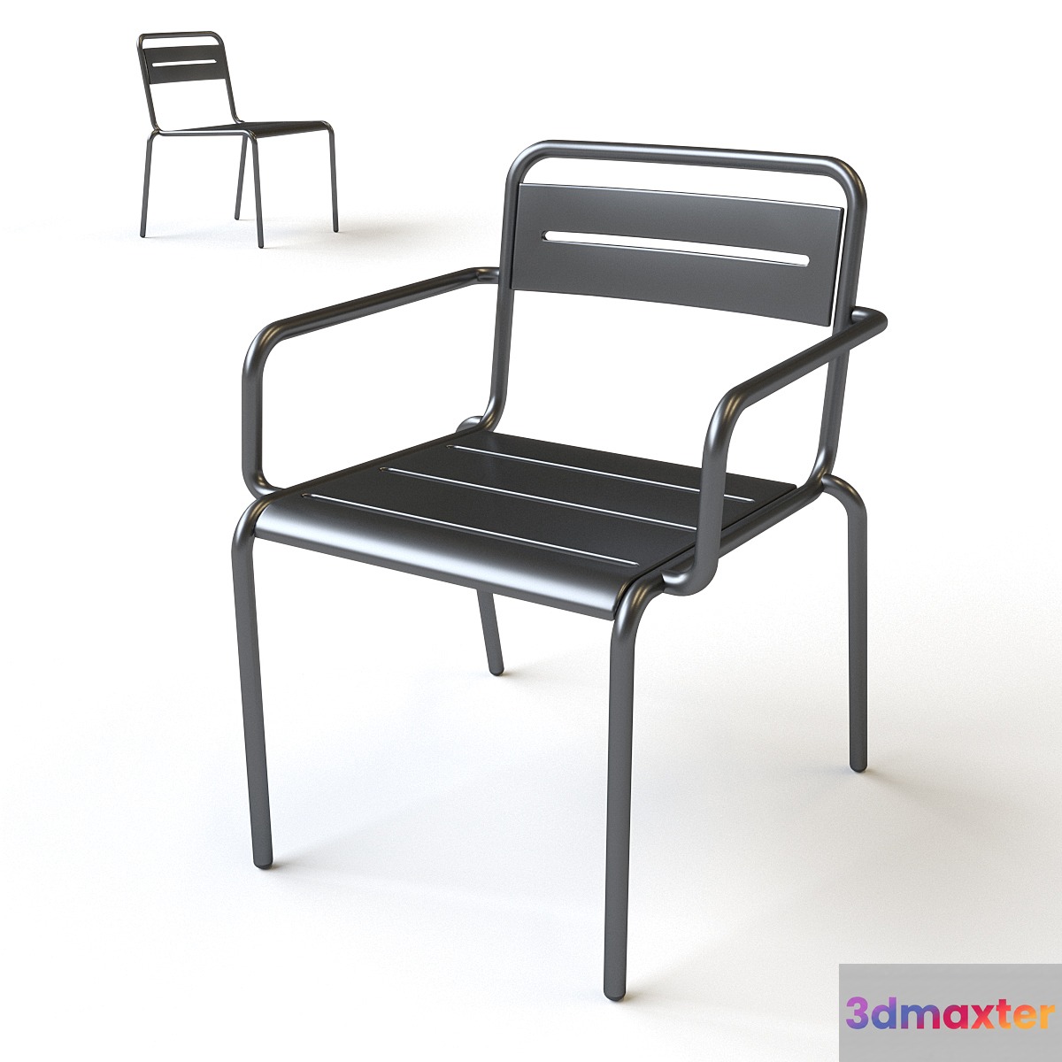 Chair Outdoor Leone Soga 3D Max