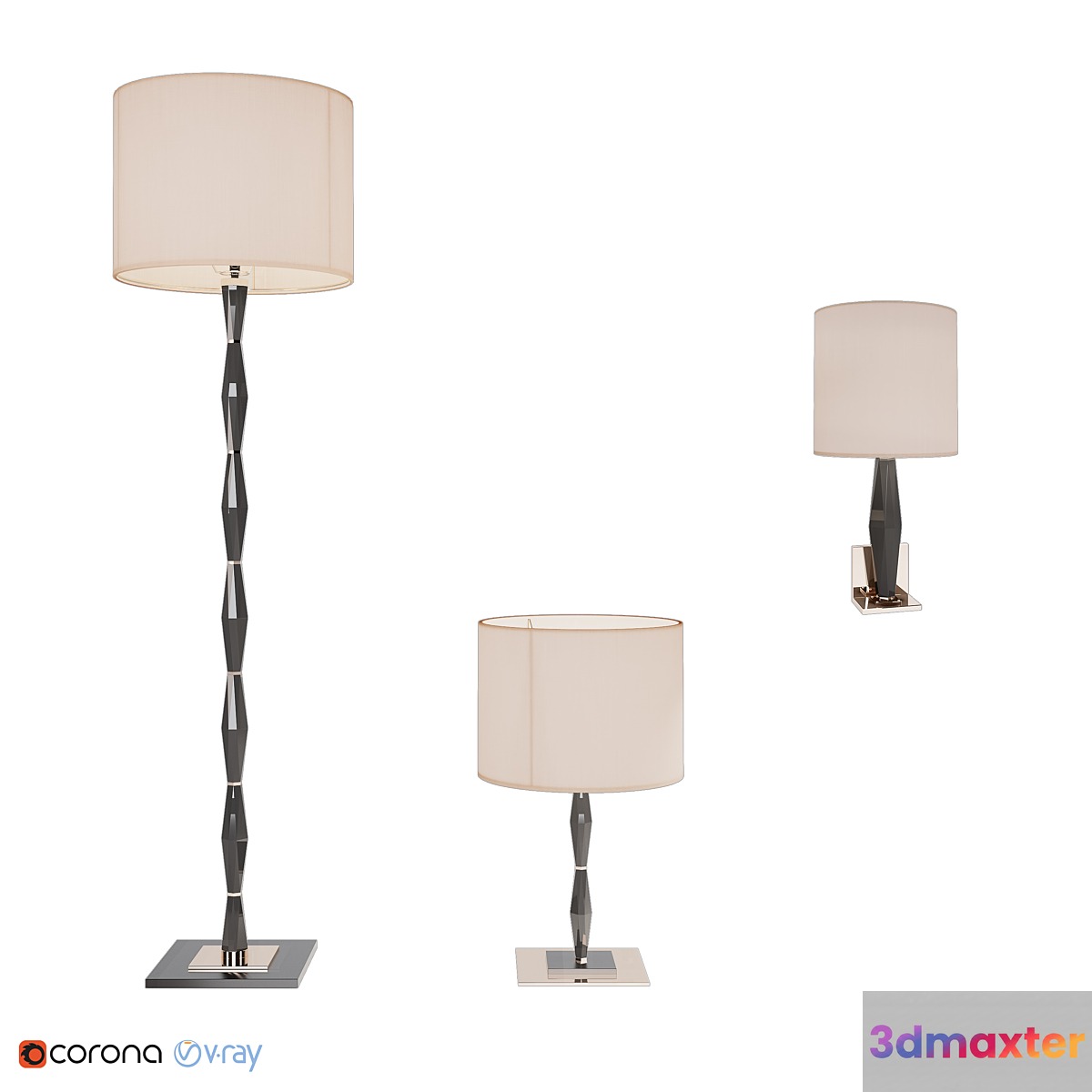 Officina Luce Top 3D Max