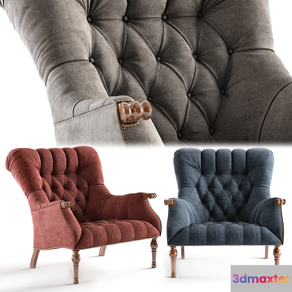 LEOPOLD CHAIR 3D Max