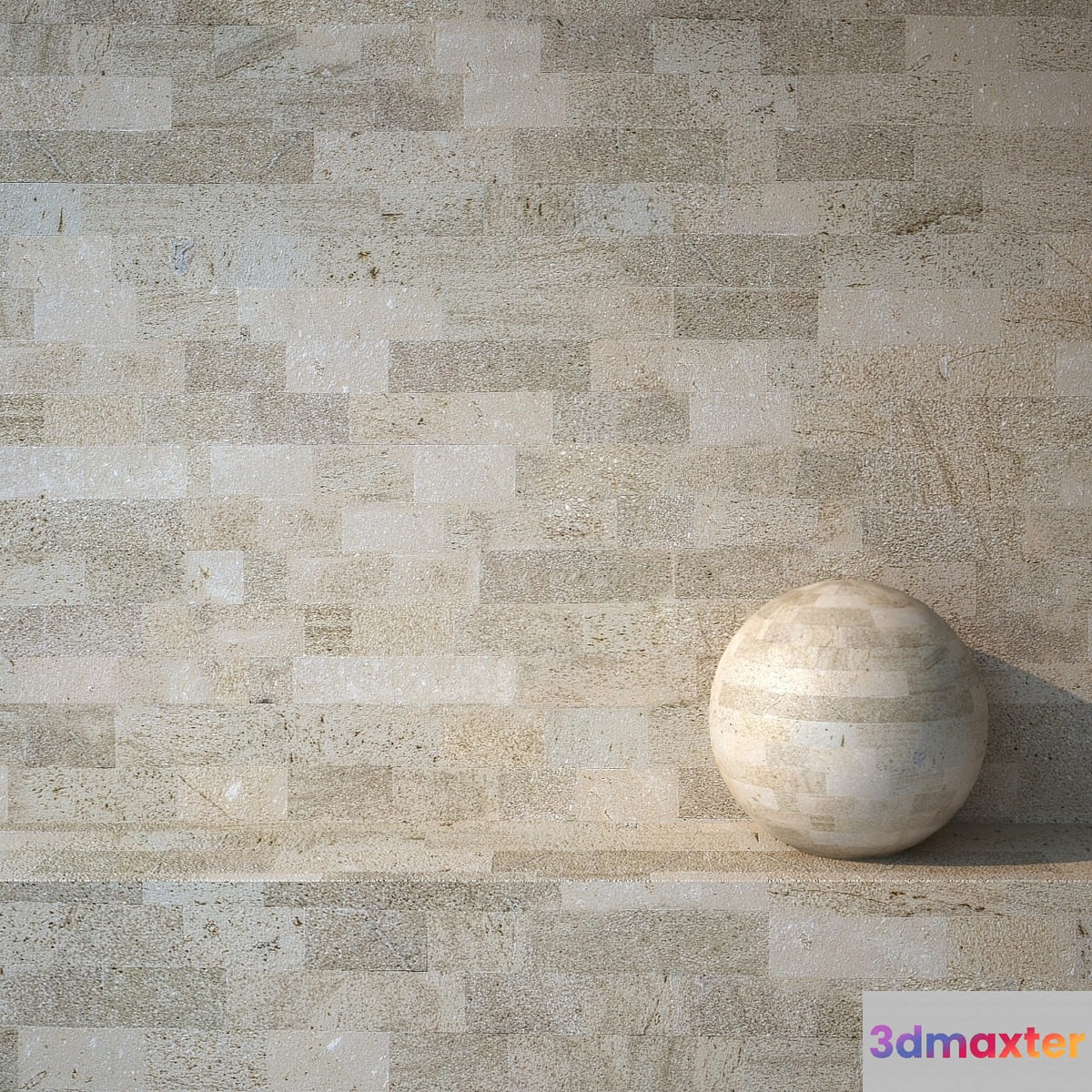 Travertine 50 3D Max