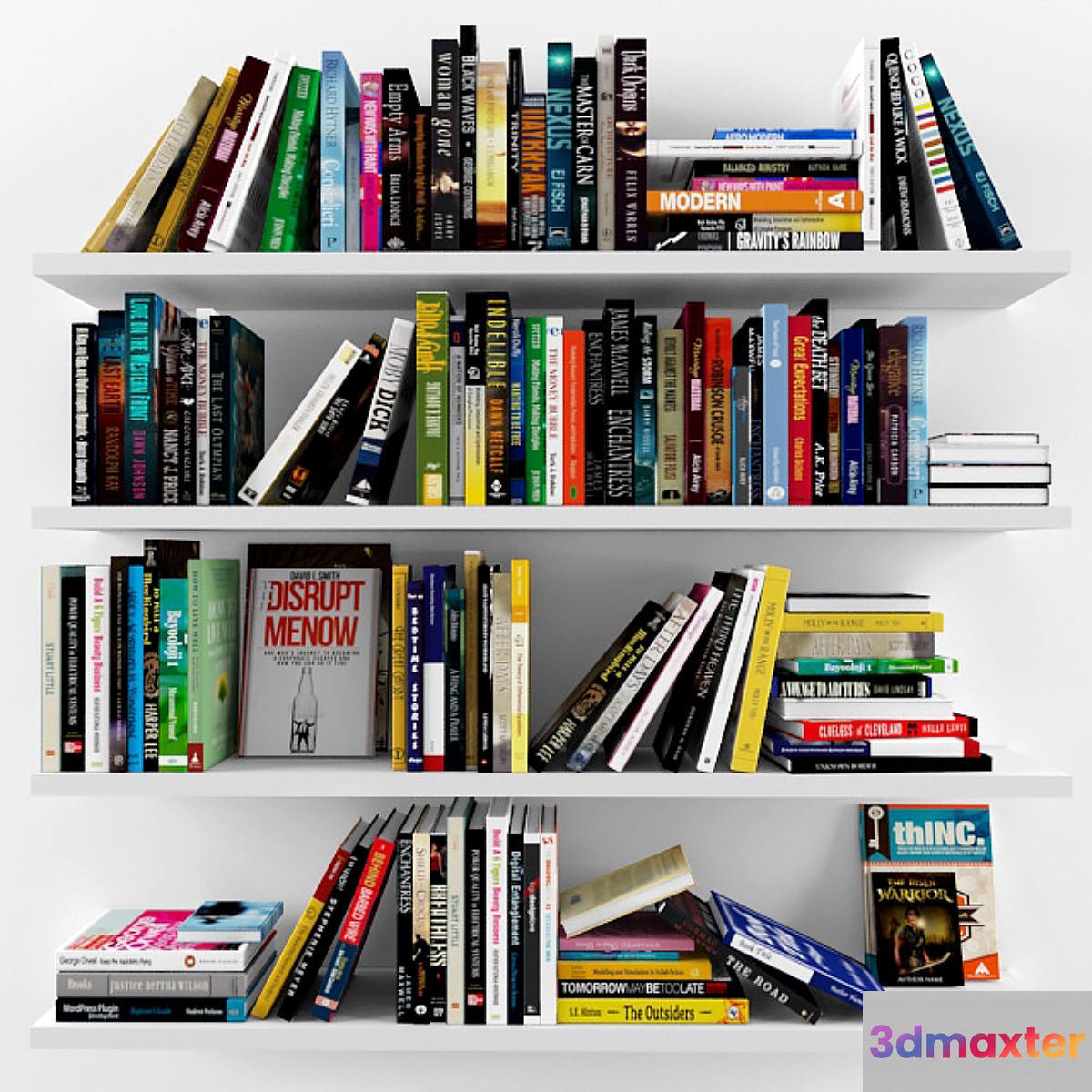 book collection 3D Max