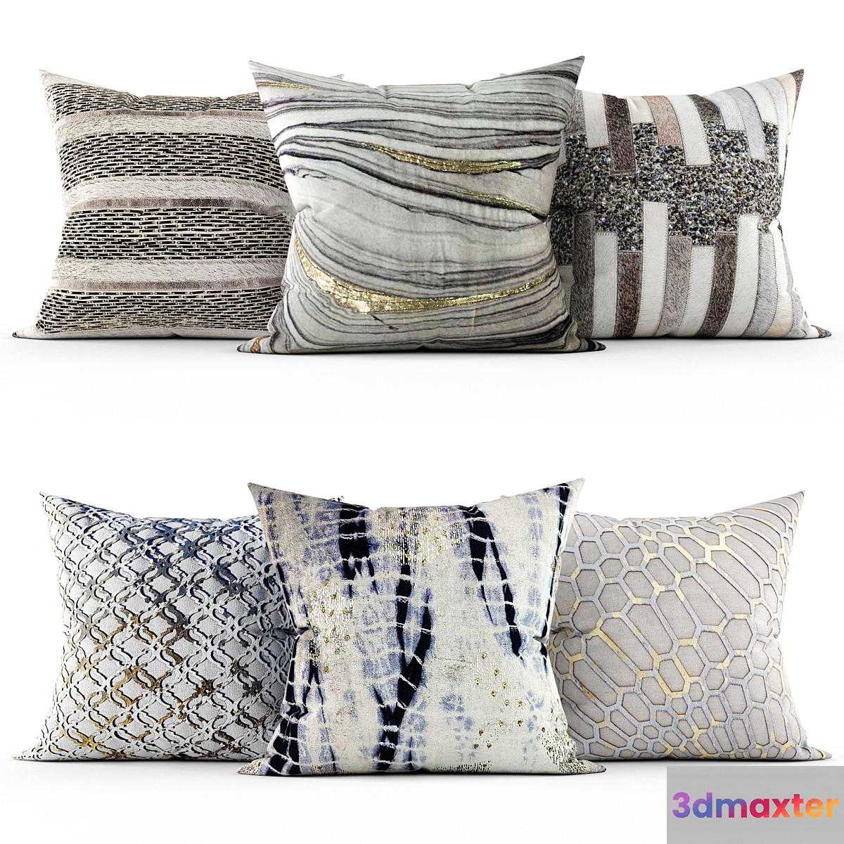 Decorative pillows - No.6 3D Max