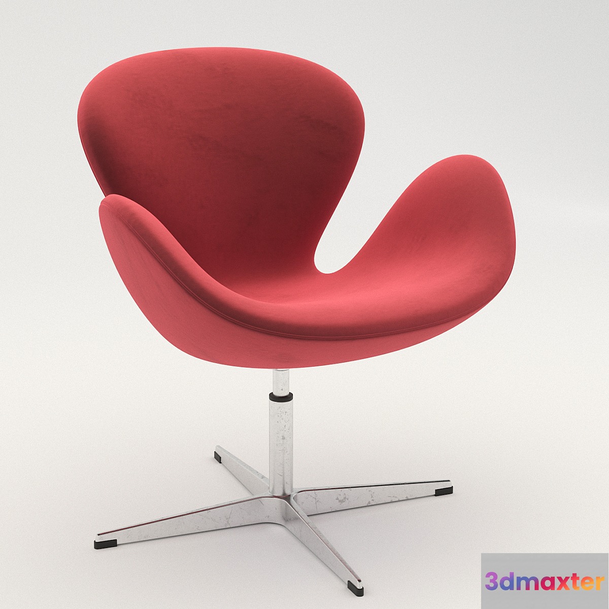 Swan chair by Fritz Hansen 3D Max