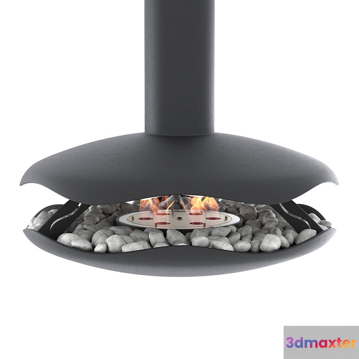 Animated bio-fireplace Perola - No.4
