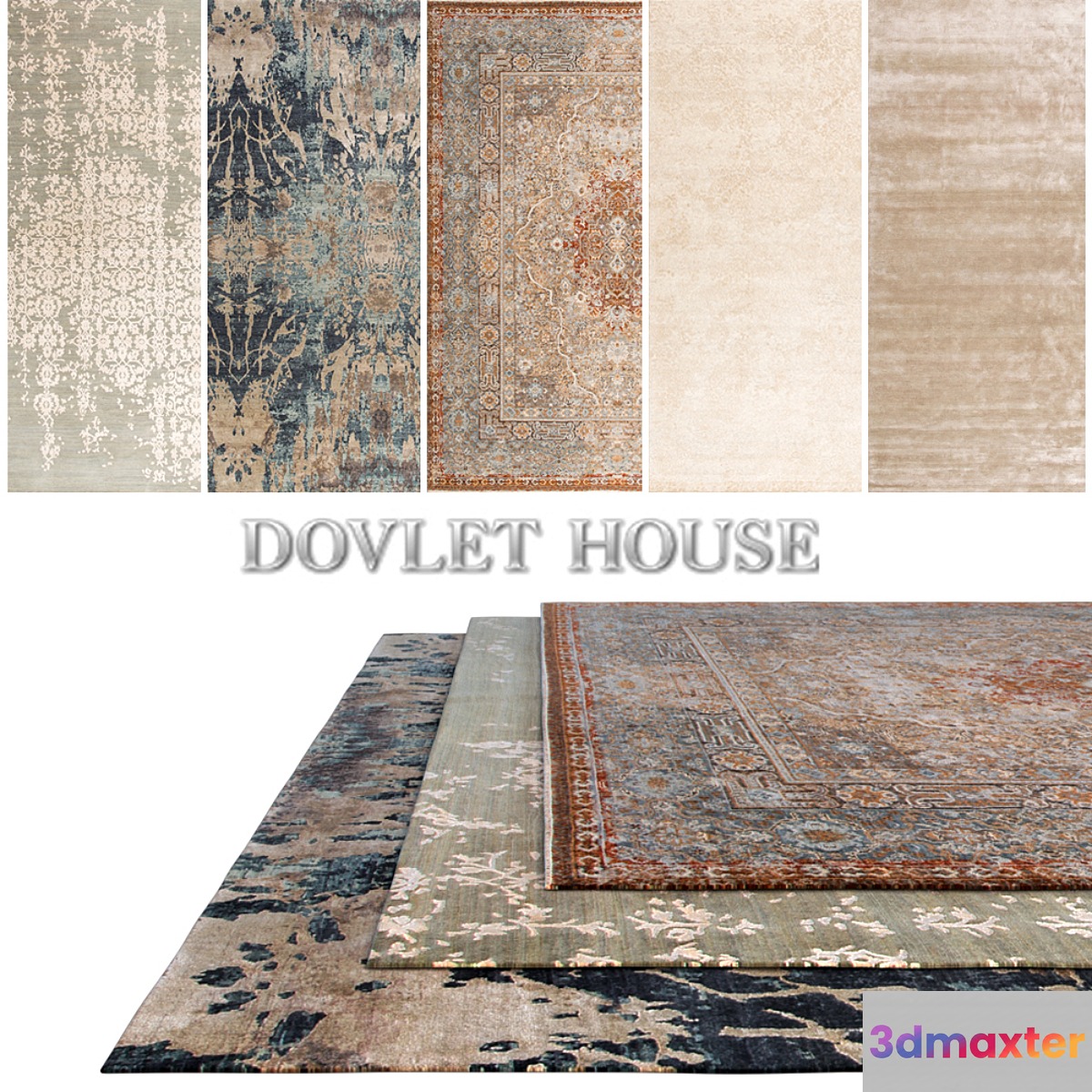 Carpets DOVLET HOUSE 5 pieces (part 247) 3D Max