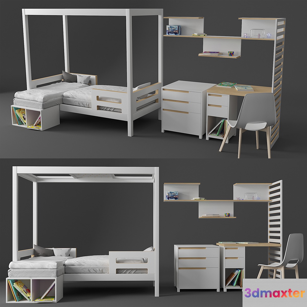 Ticia for Twins 3D Max