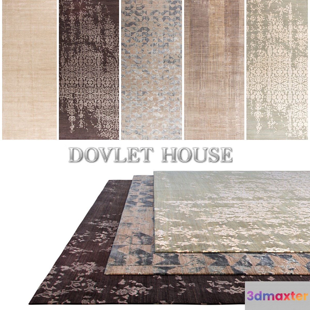 Carpets DOVLET HOUSE 5 pieces (part 248) 3D Max