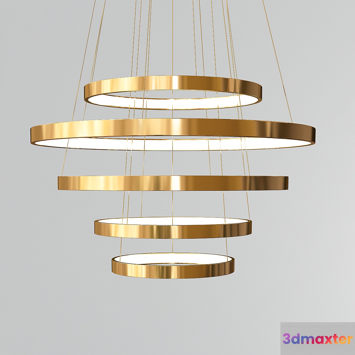 Aura Taso Chandelier 3D Max