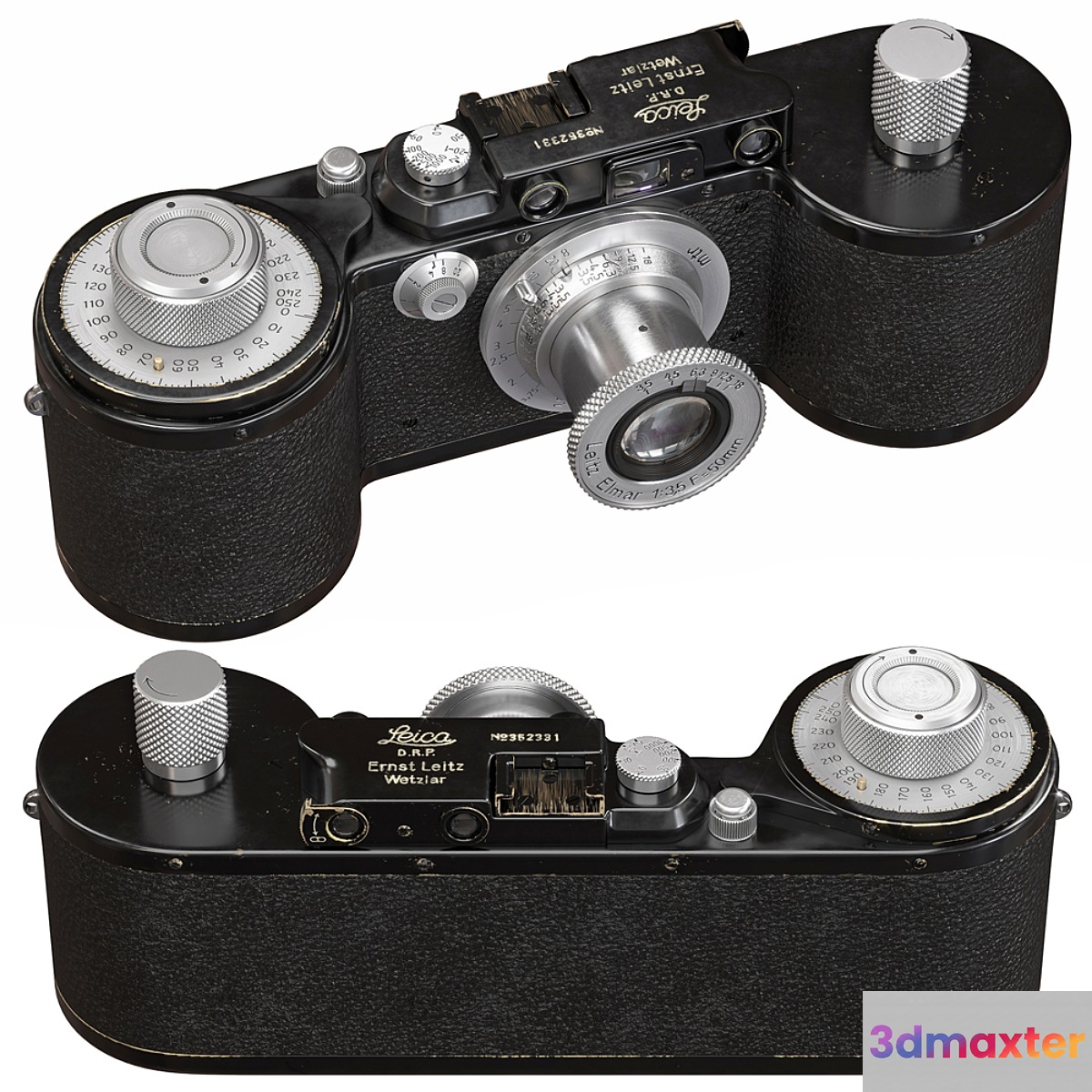 Leica 250 Reporter camera - No.2 3D Max