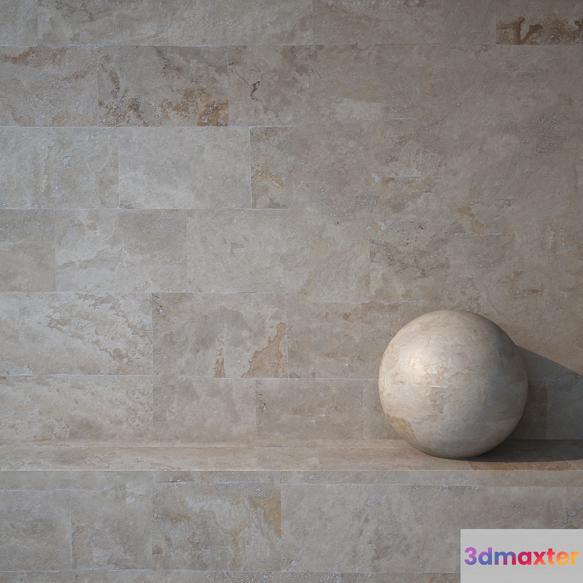 Travertine 106 3D Max