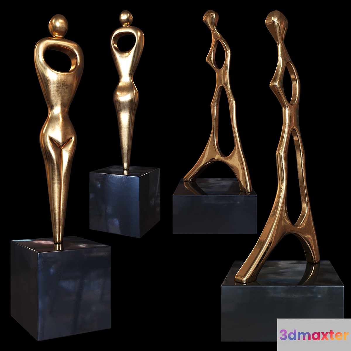 Burlini Alfredo woman sculptures - No.3