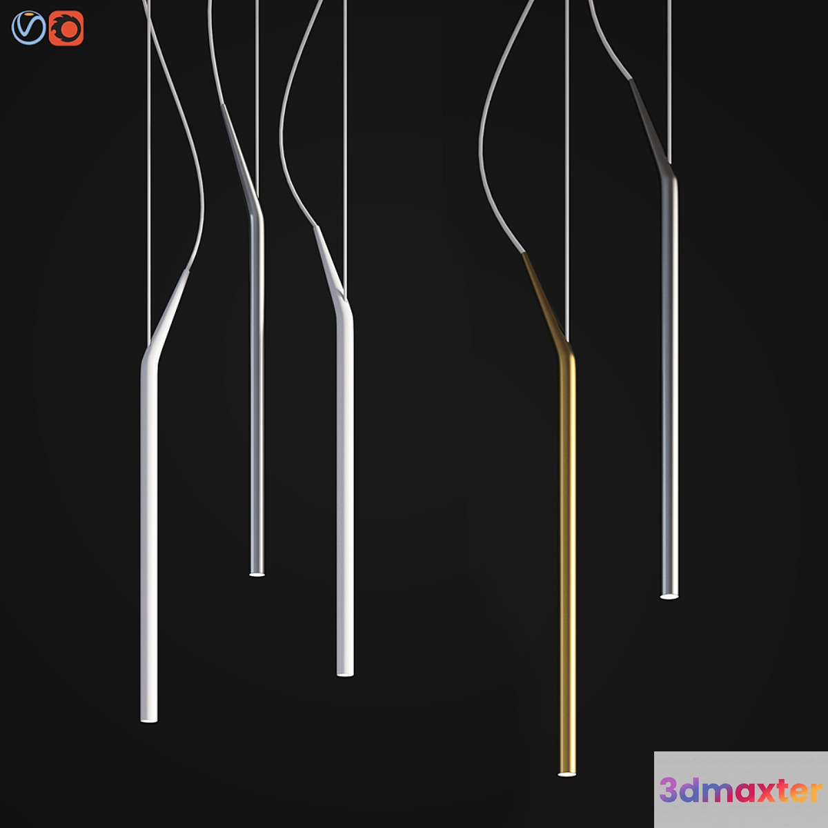 Mini Luceplan pendant 3D Max