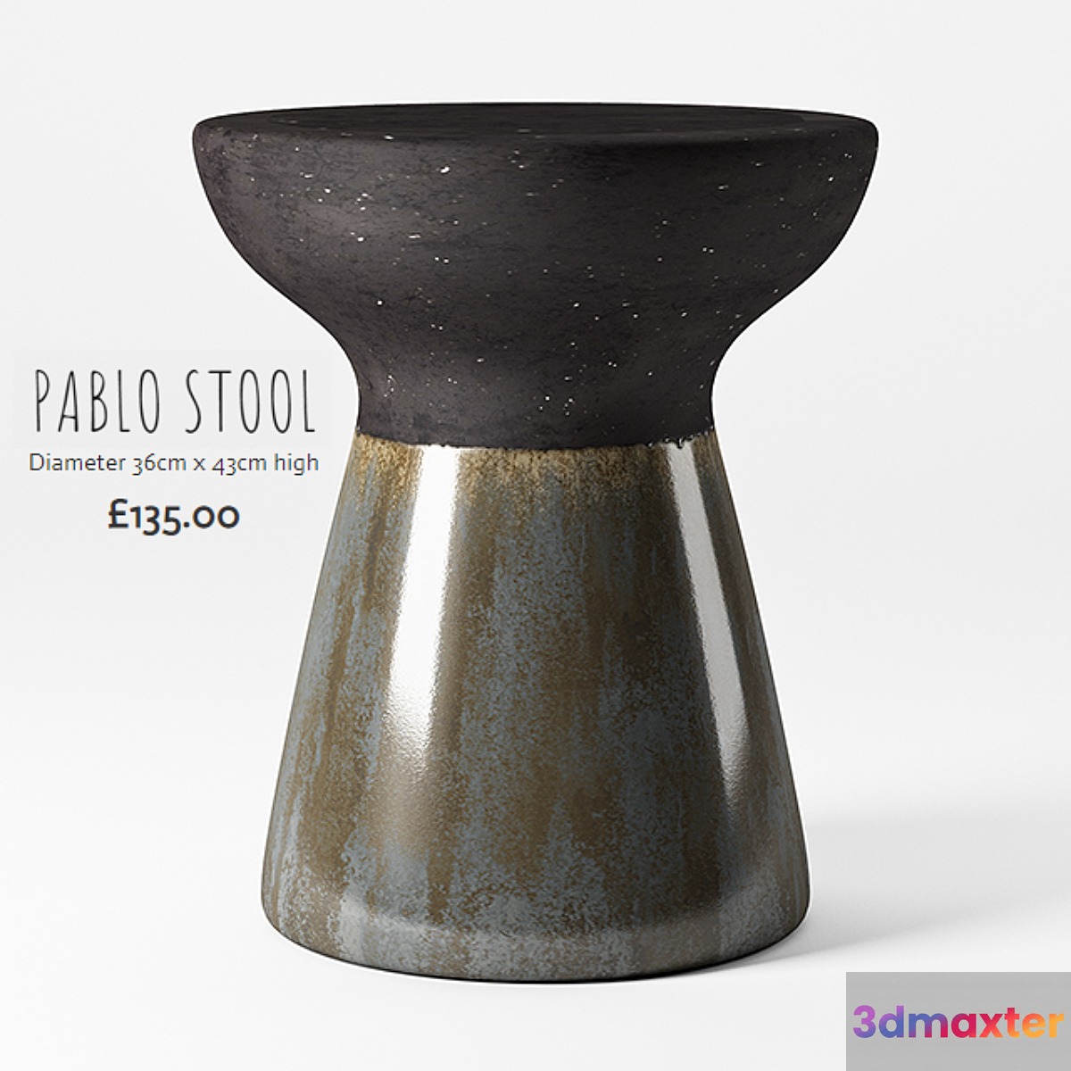 Pablo stool - No.2 3D Max