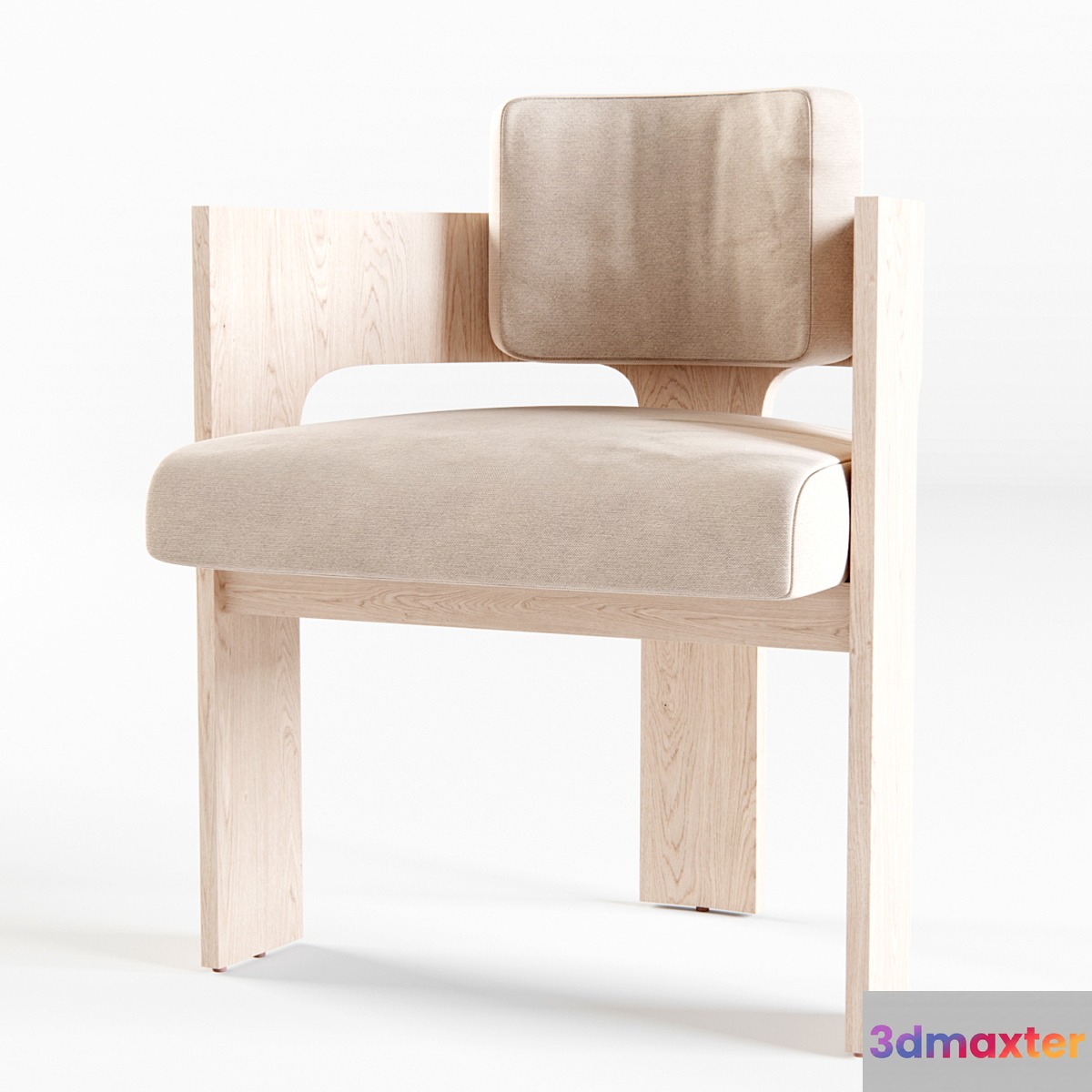 Dering Hall - C BACK CHAIR - No.2 3D Max