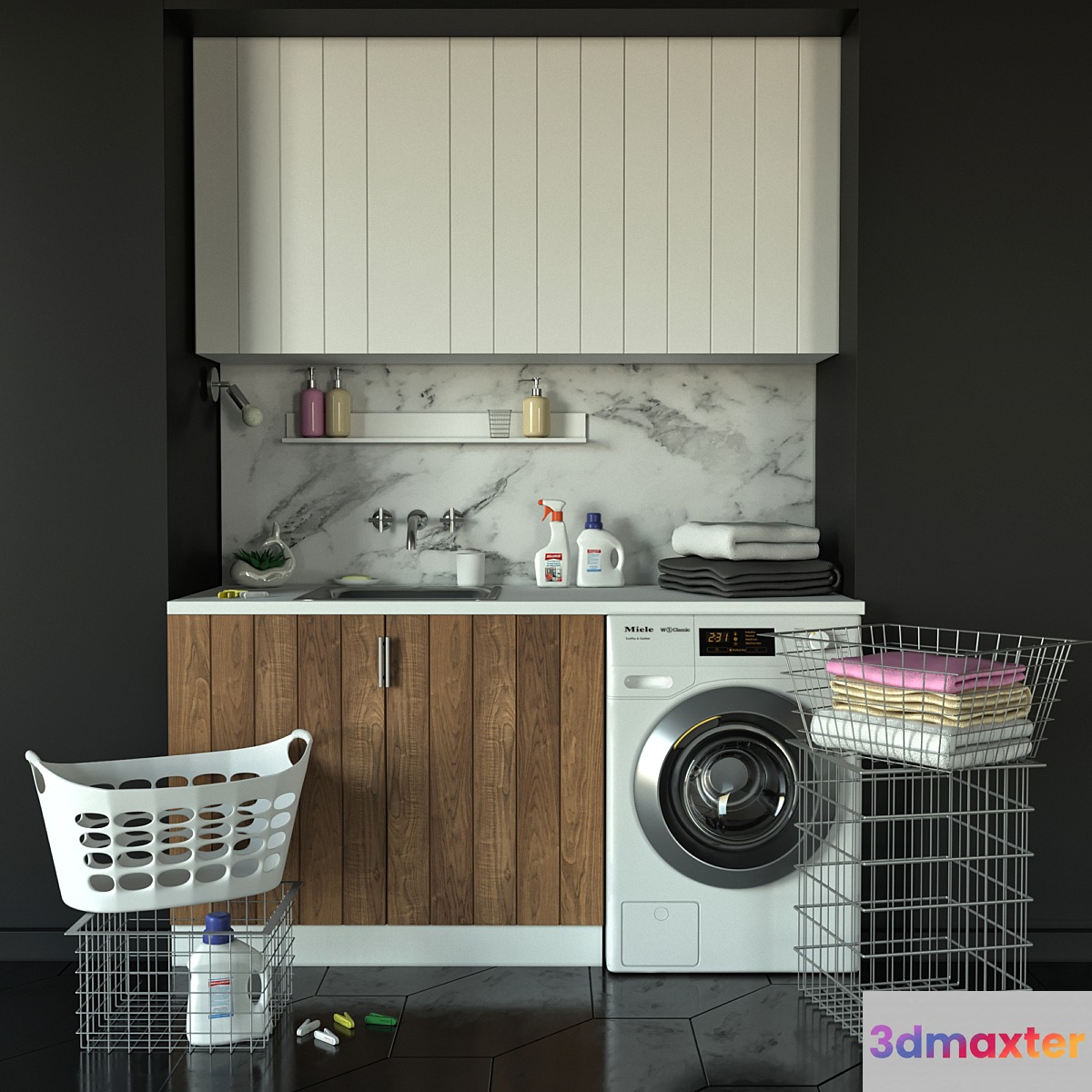 Laundry 3D Max