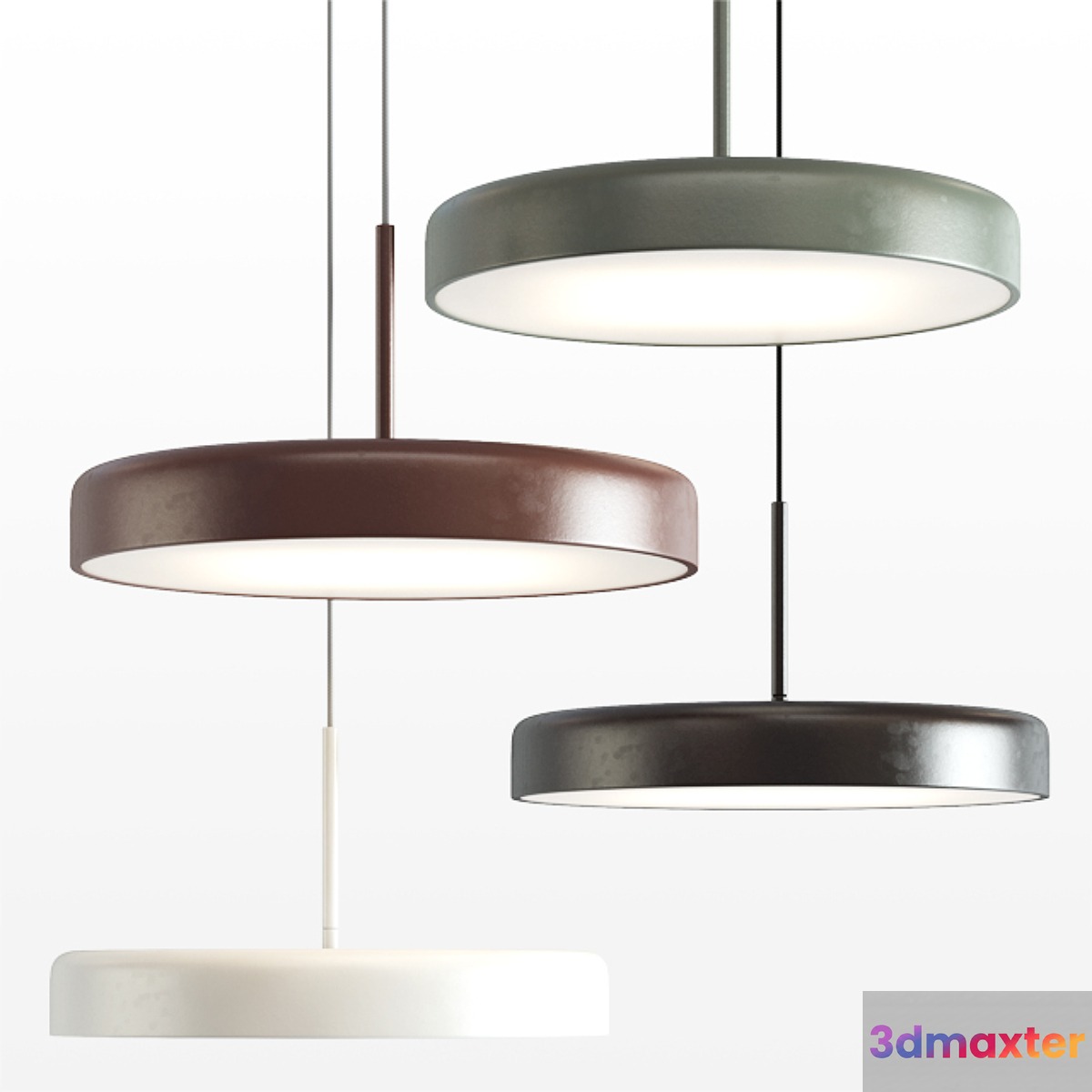 Blu Dot _ Bobber Pendant Light 3D Max