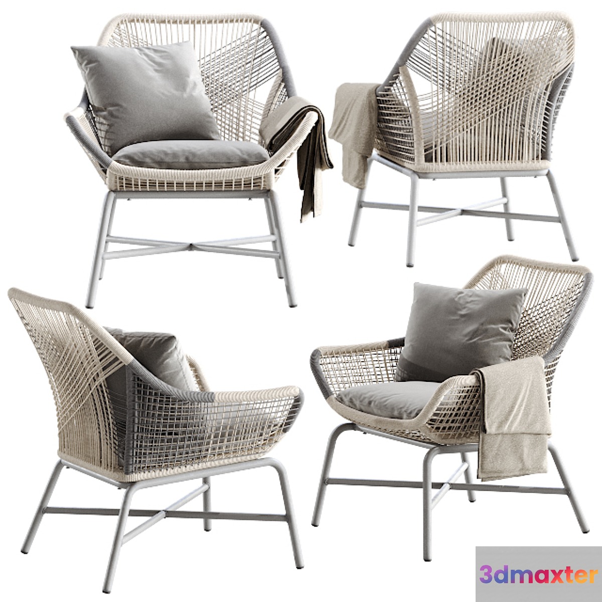 westelm Huron Outdoor Small Lounge Chair