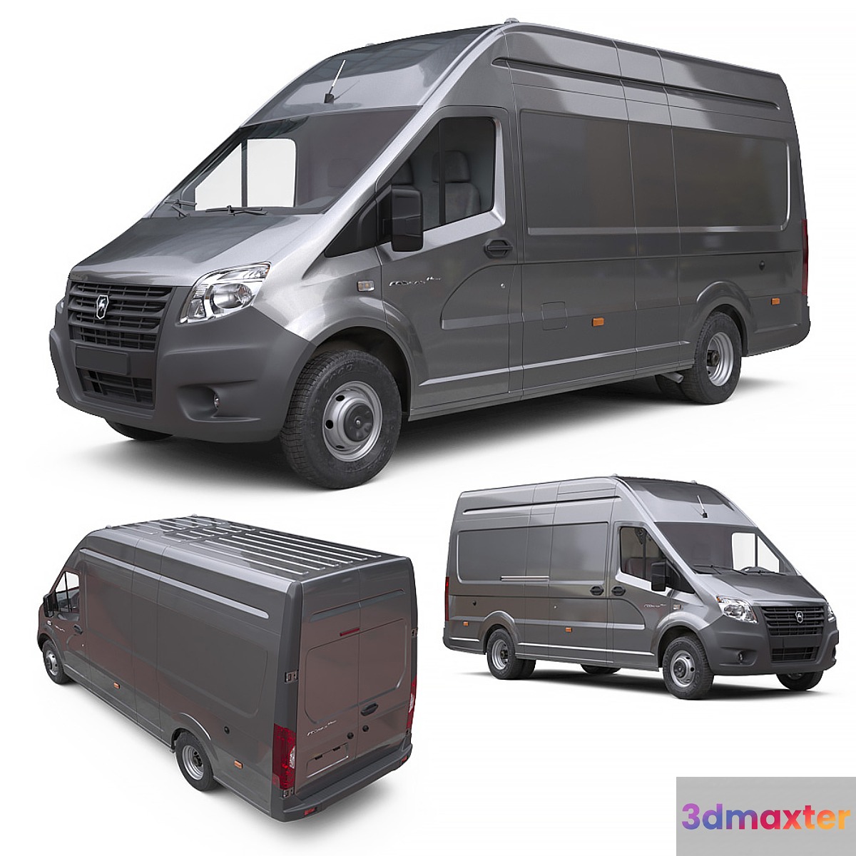 Gazelle NEXT All-metal wagon 3D Max