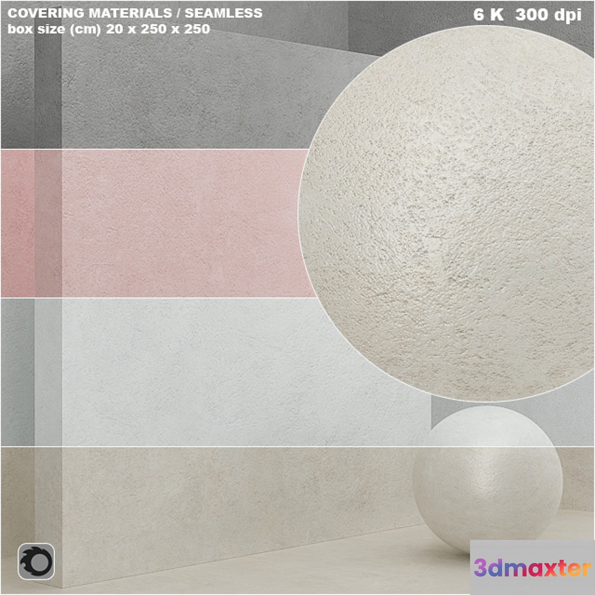 Material (seamless) - coating stone plaster set 56