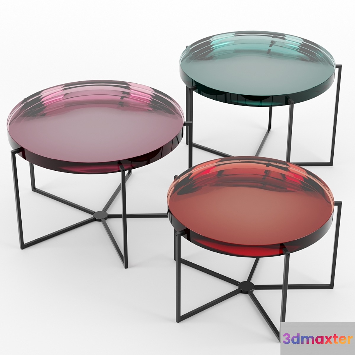 Lens Tables byMcCollin Bryan set 02 3D Max