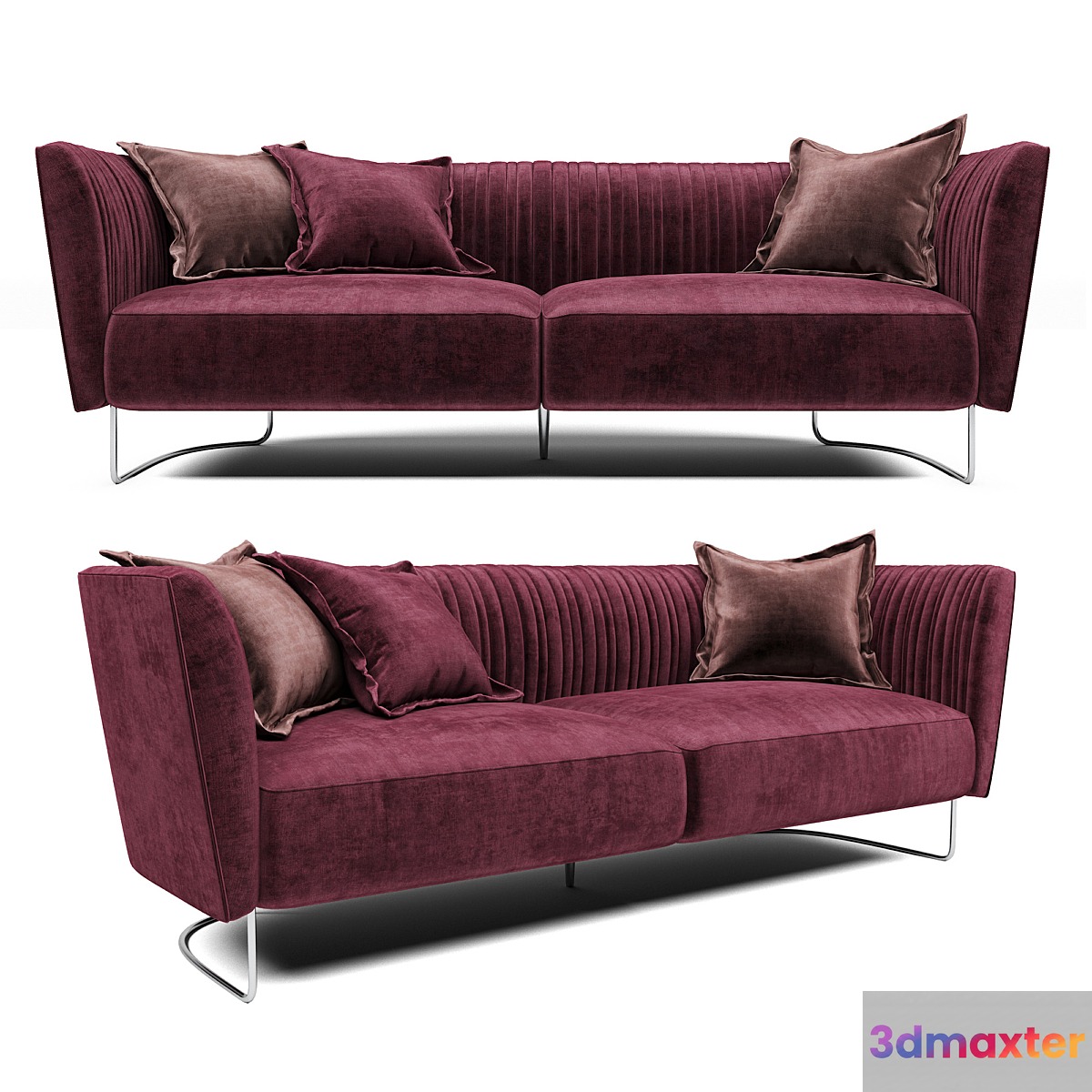 Desiree Shellon sofa 3D Max