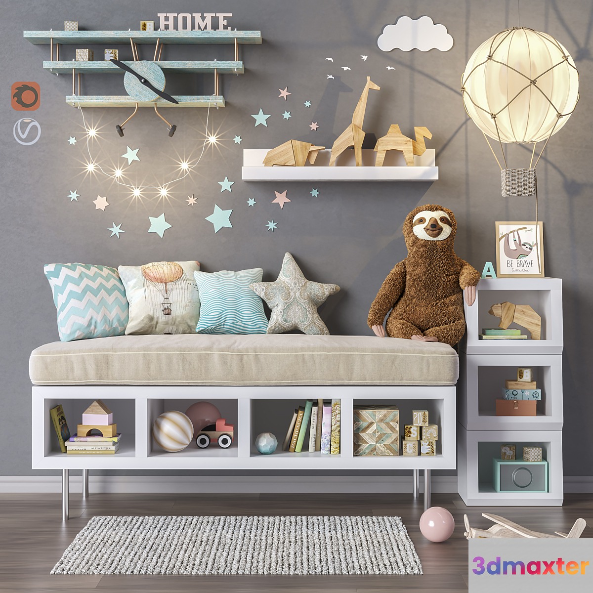 Toys and furniture set 32 - No.2