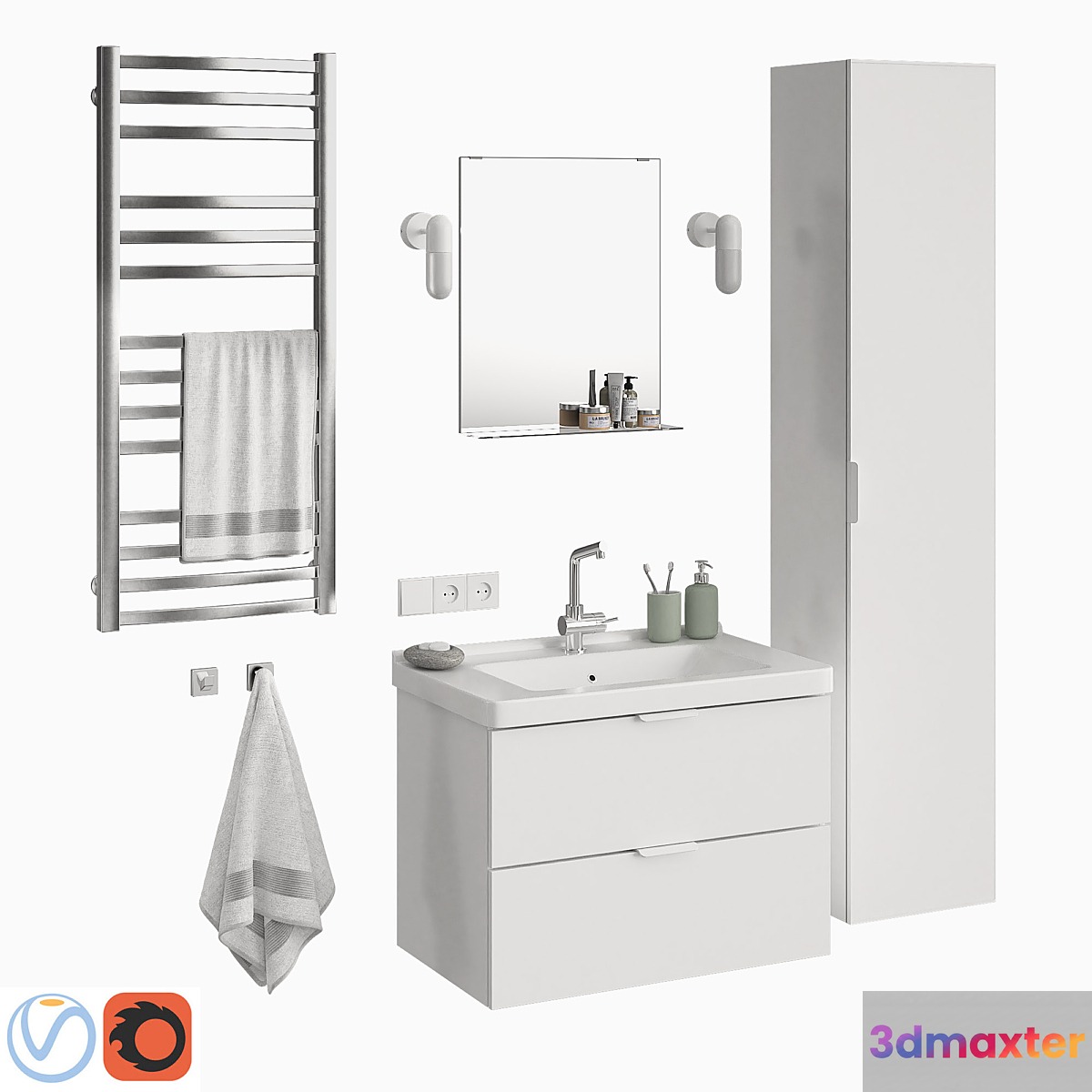 Ikea Godmorgon set 3