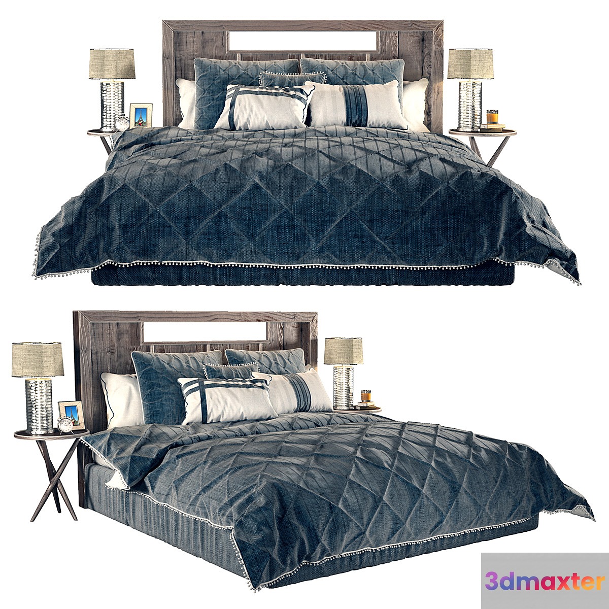 Drucilla Comforter Set HMPT1817 3D Max
