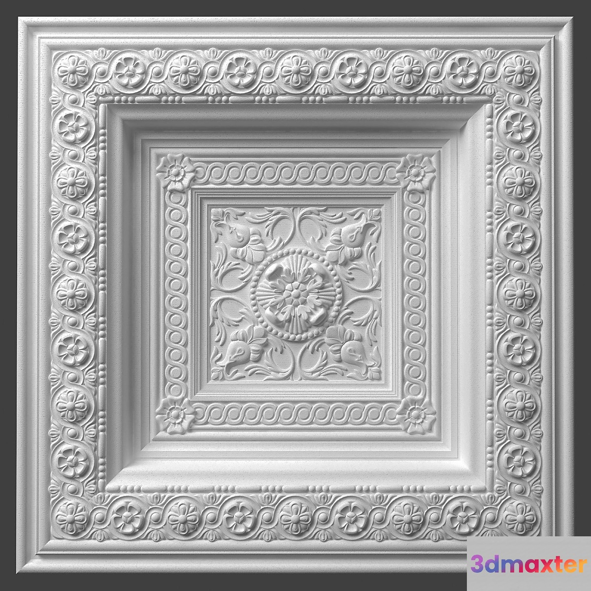 Caisson №1451 (2) 3D Max