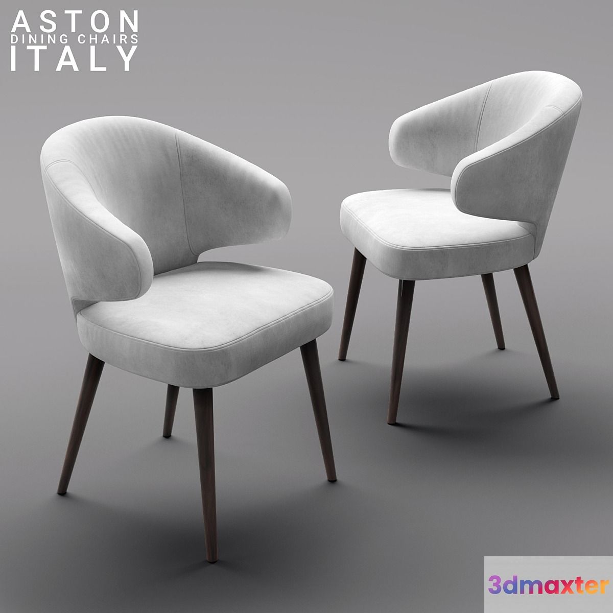 Chair Minotti Aston White 3D Max