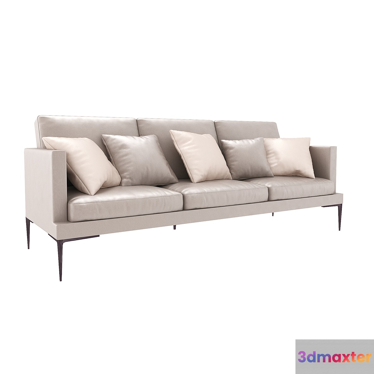 The upholstered sofa Segno 3D Max