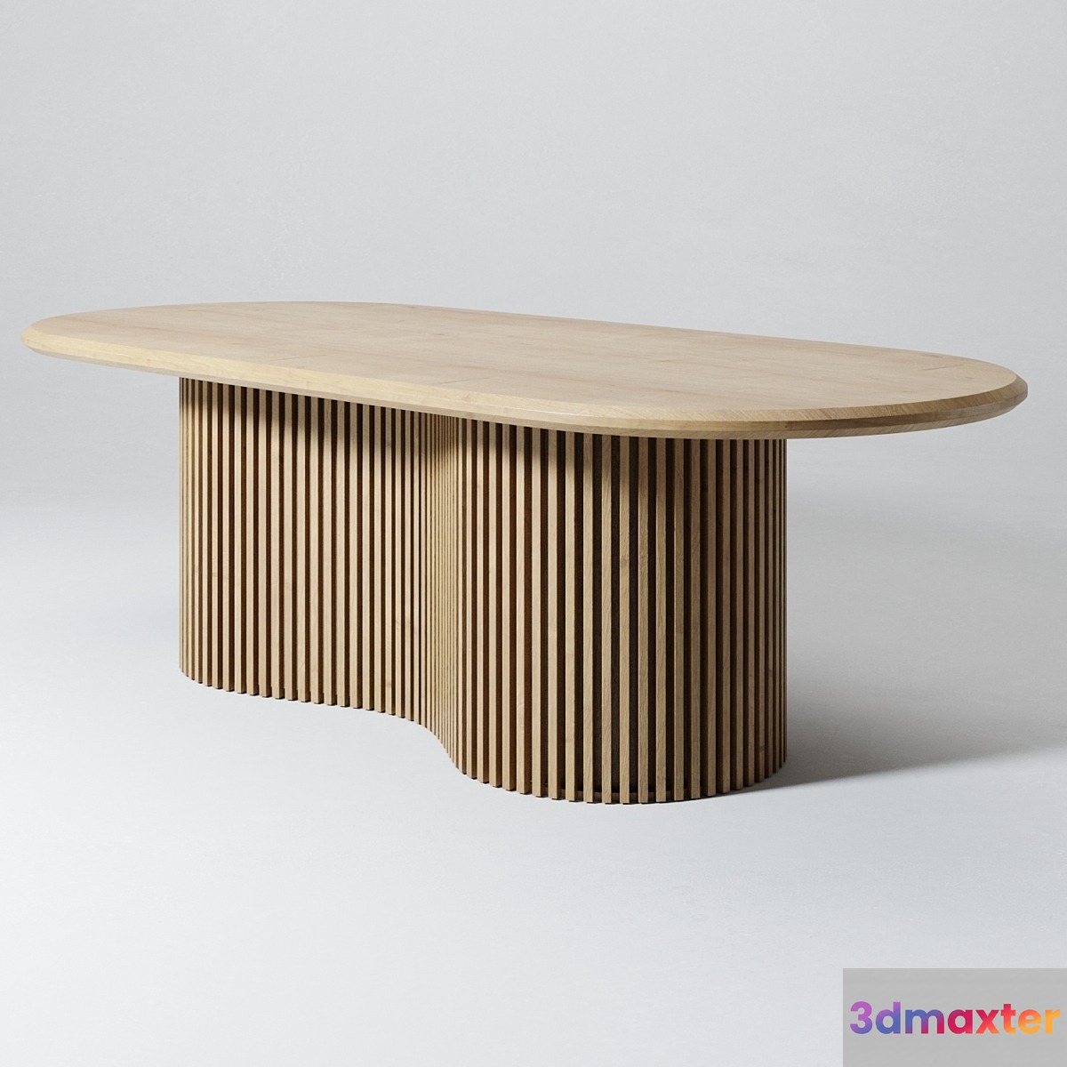Embellish Oval Dining Table 3D Max