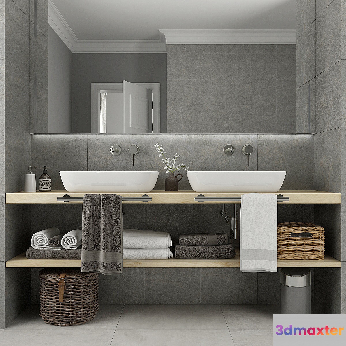 Furniture and decor for WC 9