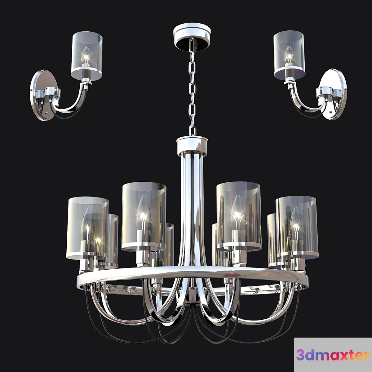 Chandelier Arte Lamp Ombra