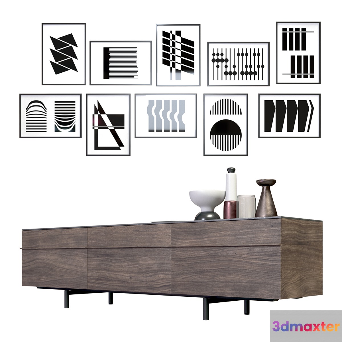 Sideboard sideboard sc16 DE PADOVA 3D Max