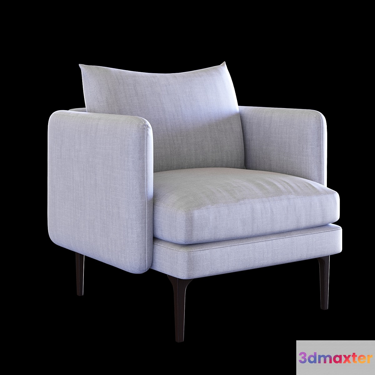 Auburn Chair by West Elm 3D Max