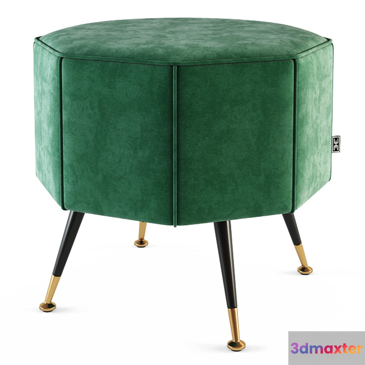 EICHHOLTZ _ Stool Colmar 3D Max