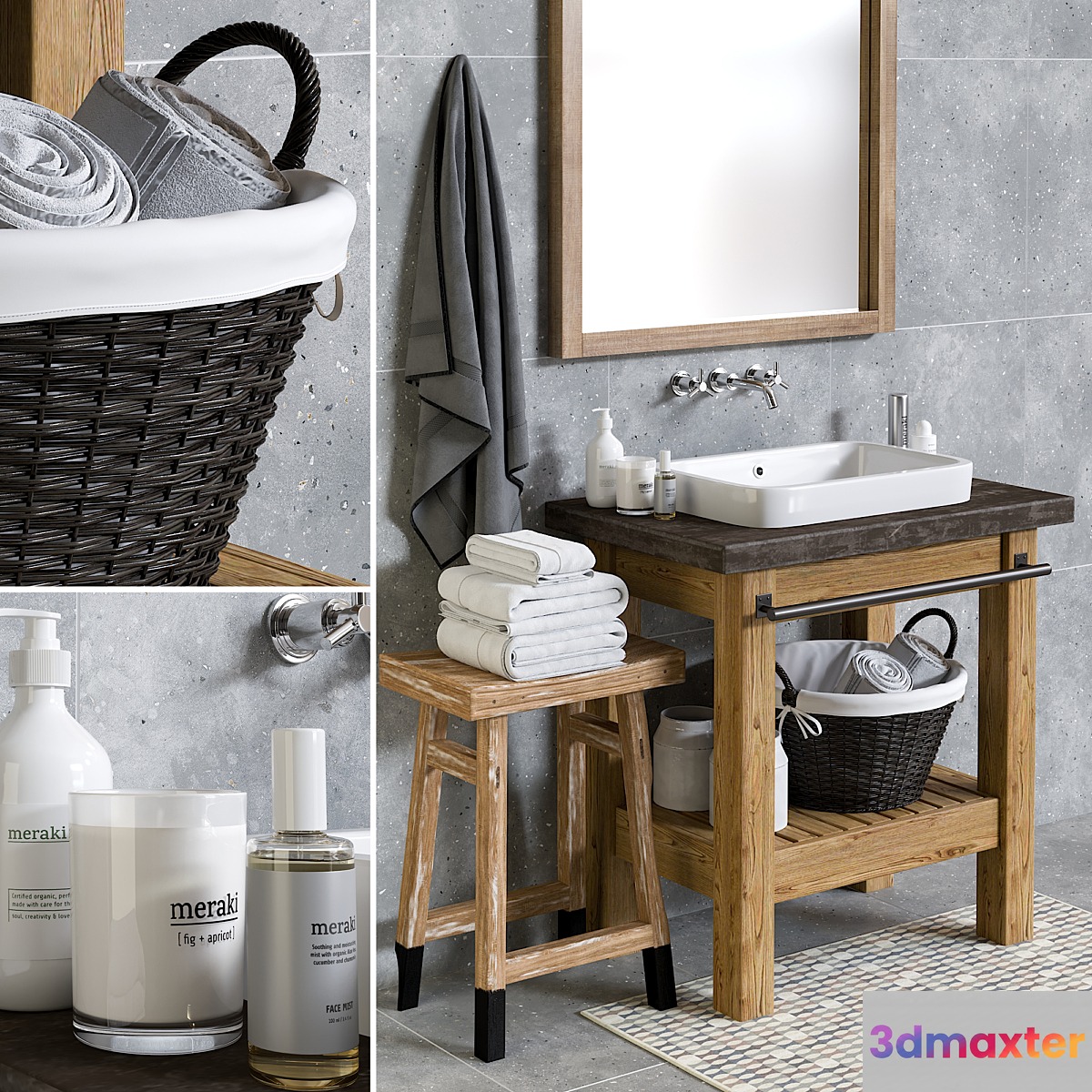 Bathroom 13 3D Max