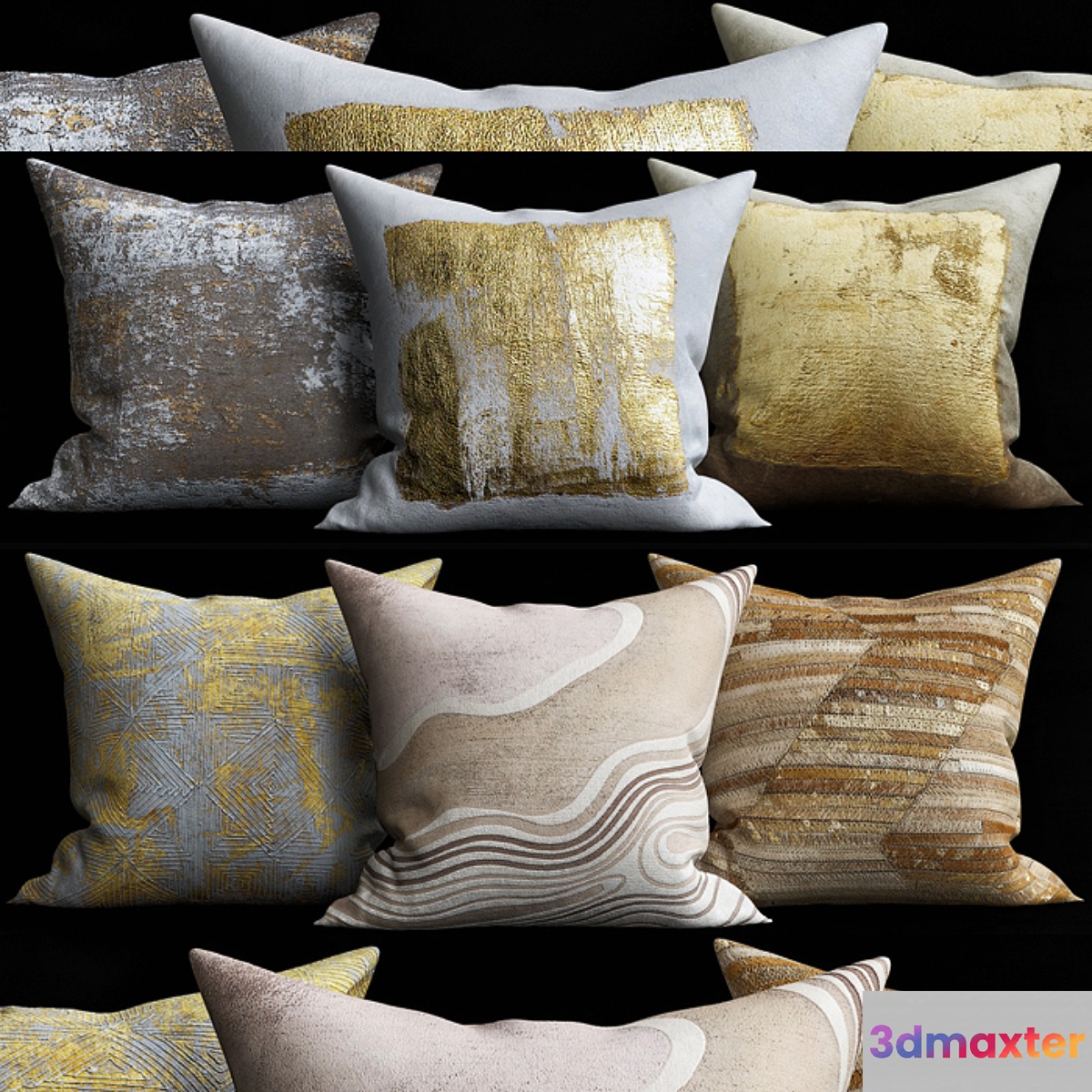 Decorative Pillows - No.7 3D Max